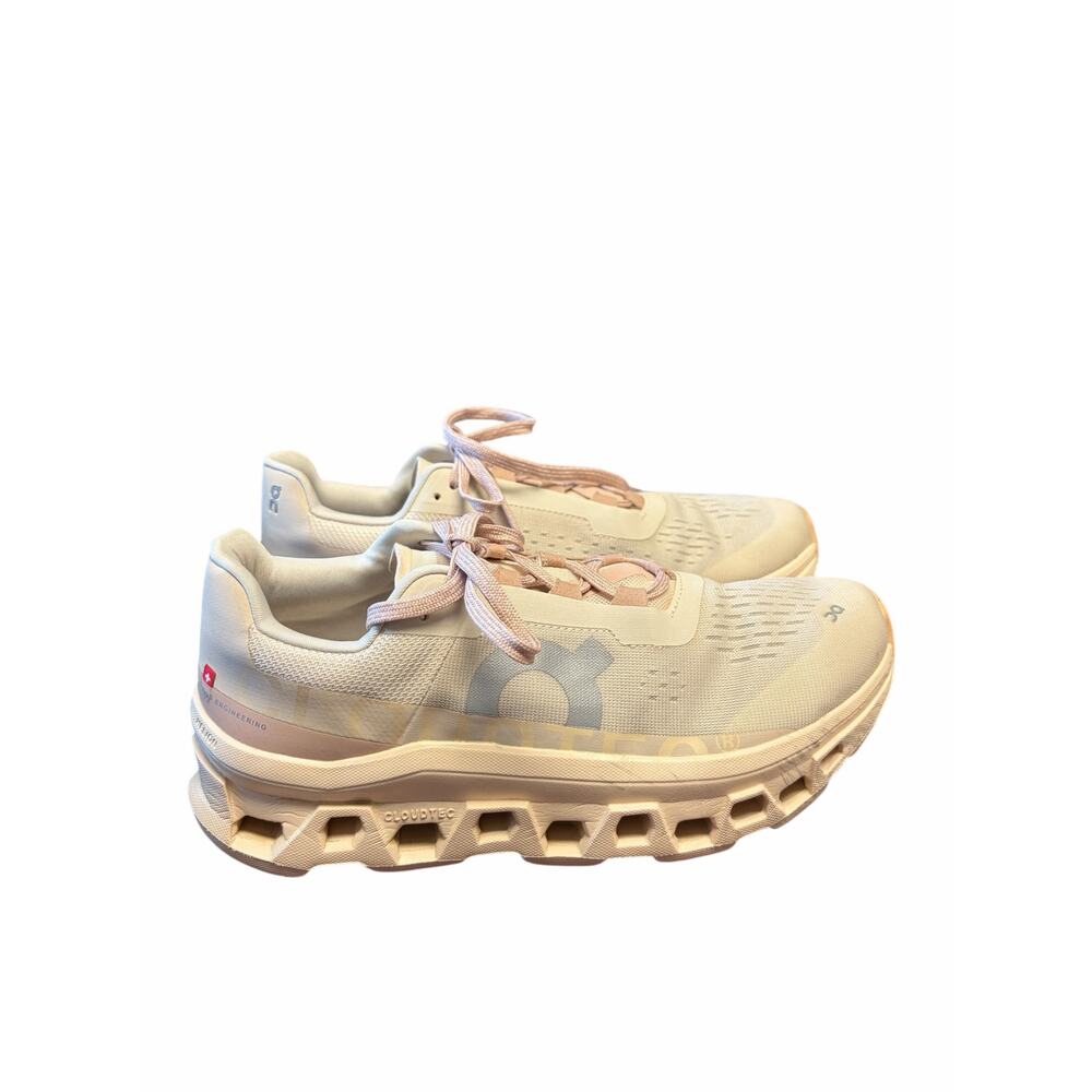 Light Pink and White Women's Running Sneakers